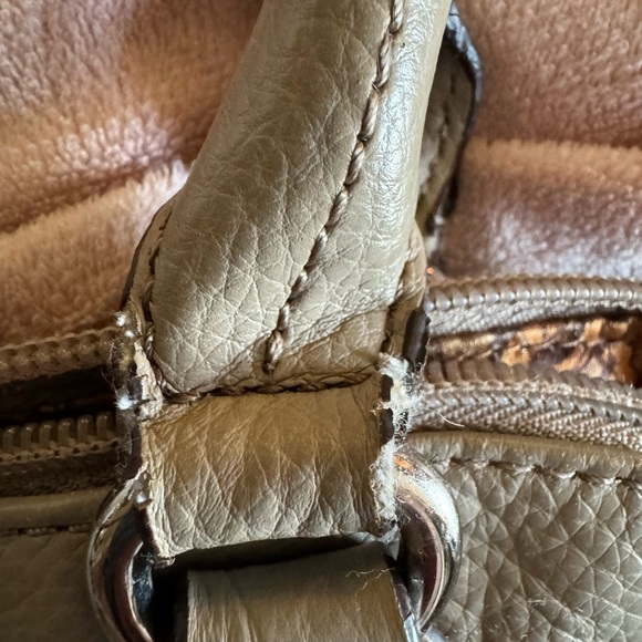 Tignanello Tan bag / purse - Picture 5 of 12